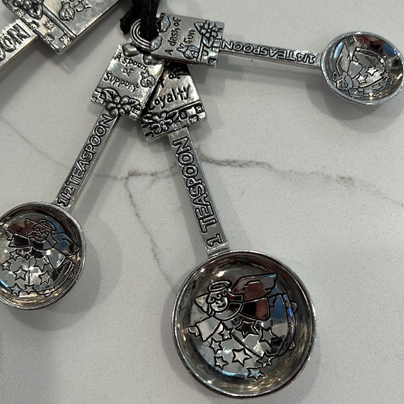 Pewter Measuring Spoons Recipe For Love Design Angel Heart Star
Honesty Loyalty - Picture 3 of 5